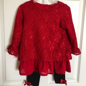 Toddler Rare Editions 2 piece matching set